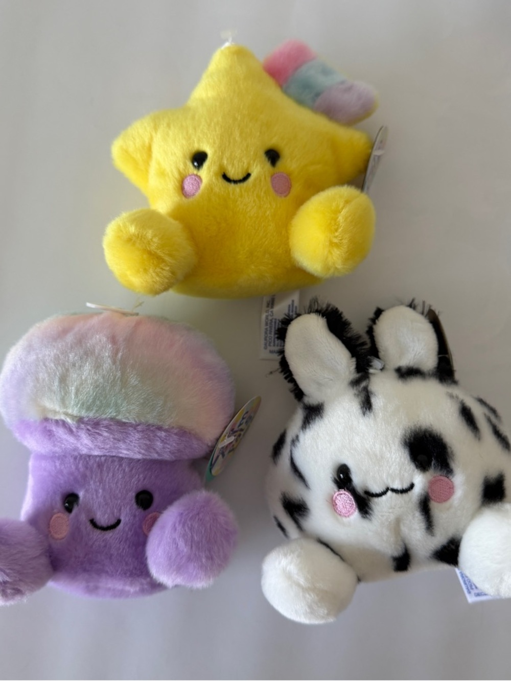 Palm pal plush - set of 3
